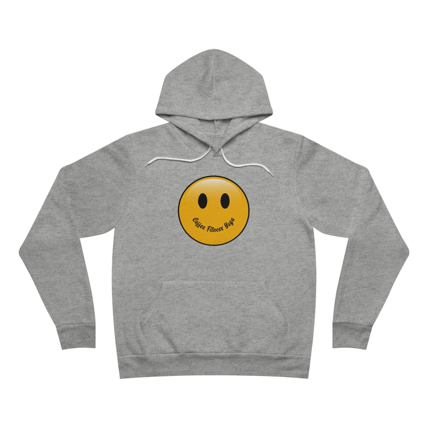 CFY Smiley Unisex Sponge Fleece Pullover Hoodie