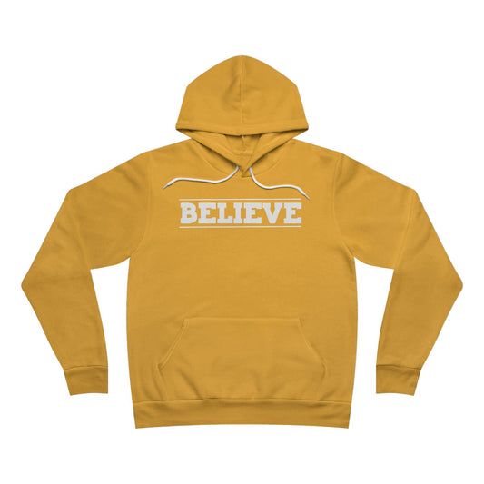 Believe Unisex Sponge Fleece Pullover Hoodie