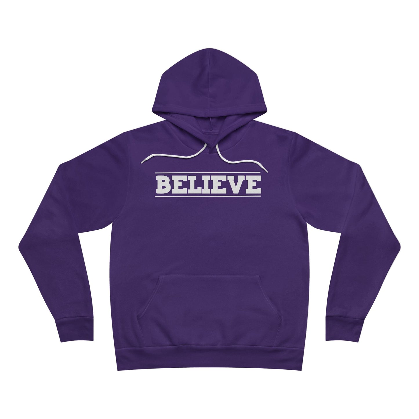 Believe Unisex Sponge Fleece Pullover Hoodie