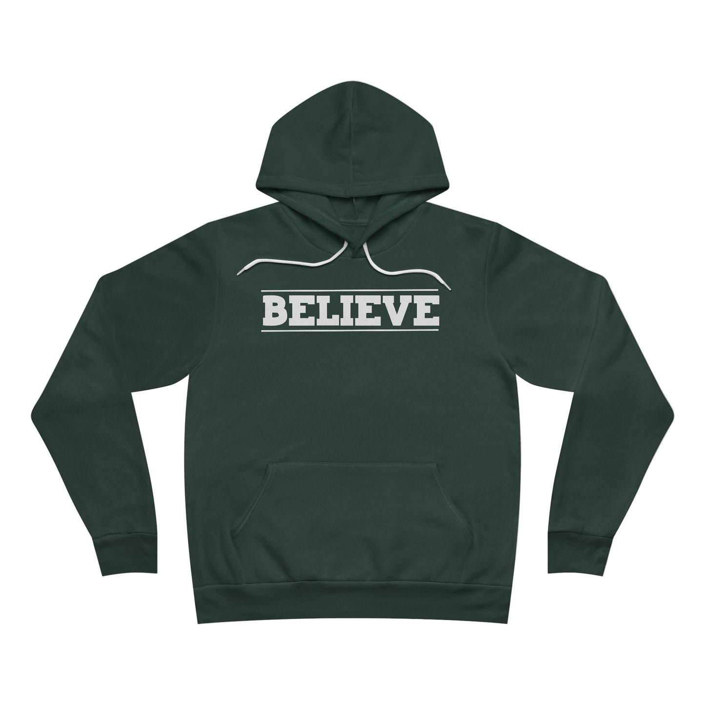 Believe Unisex Sponge Fleece Pullover Hoodie