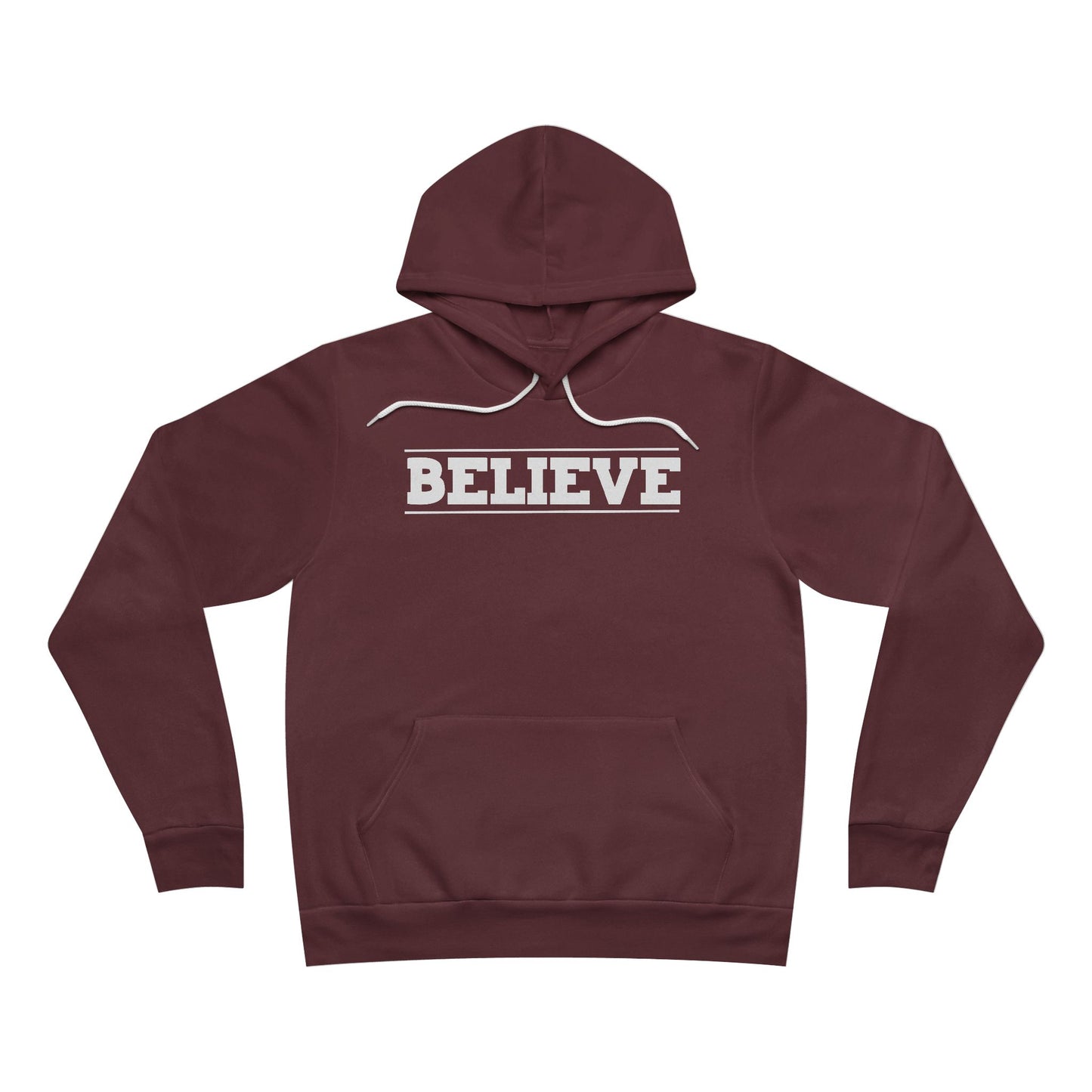Believe Unisex Sponge Fleece Pullover Hoodie