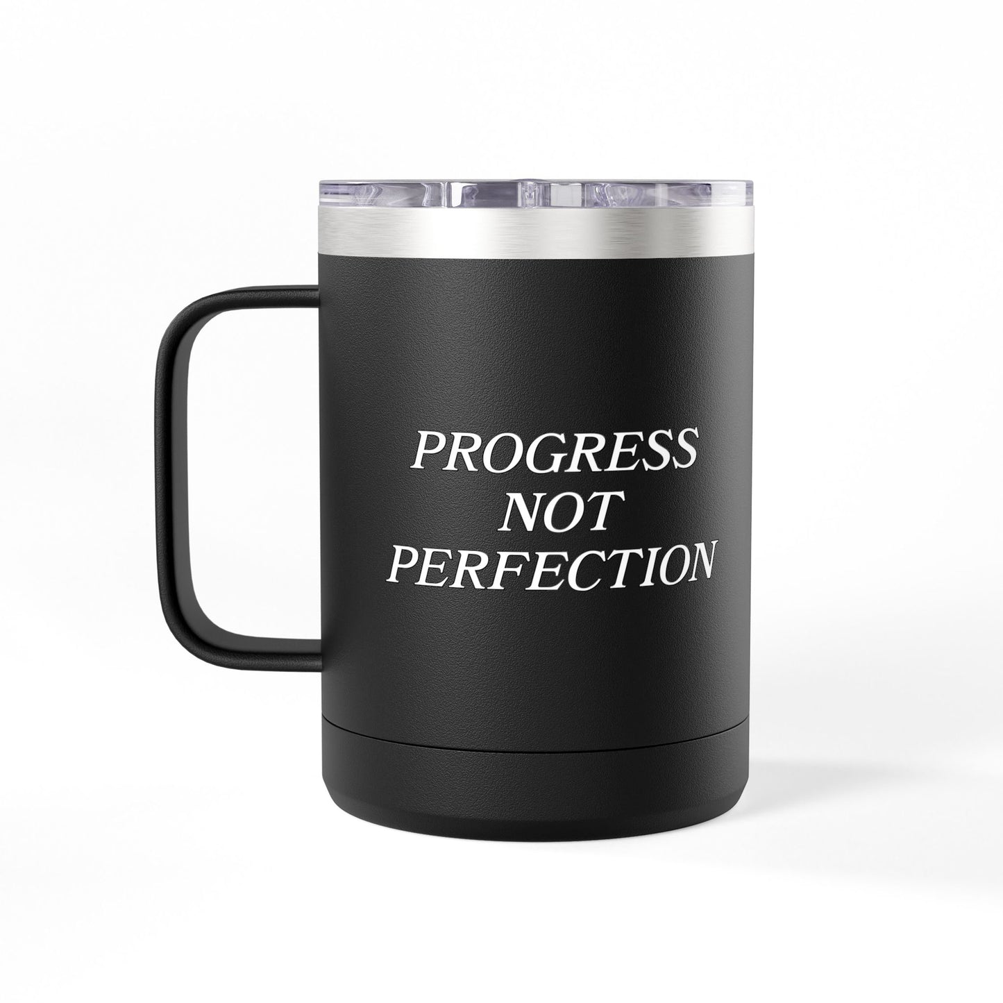 Progress Not Perfection 15oz. Coffee Mug Tumbler