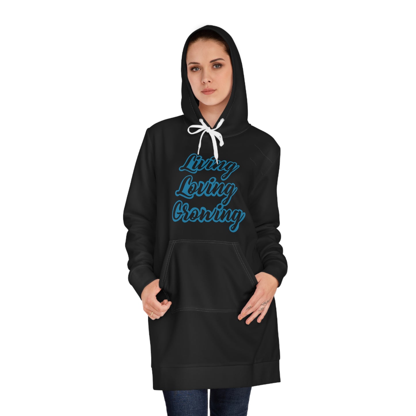 Living Loving Growing Hoodie Dress