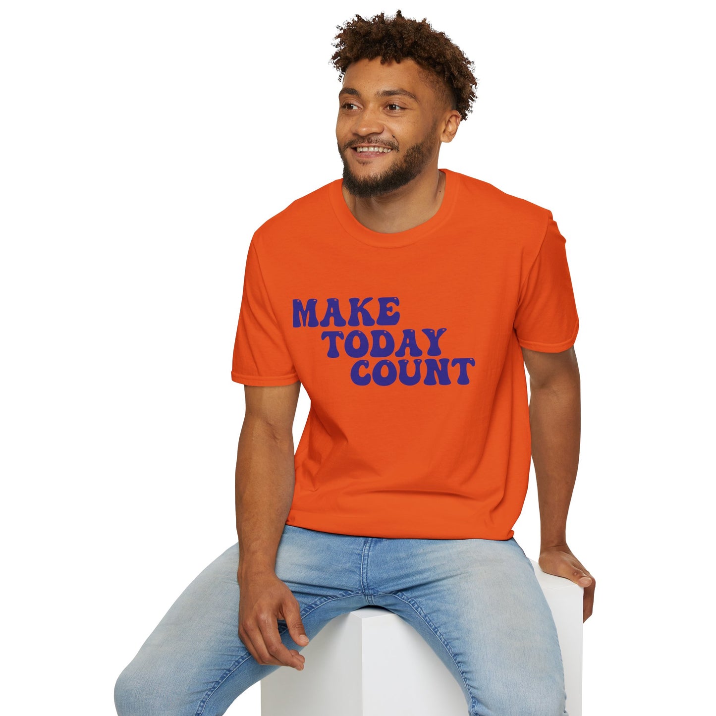 Make Today Count T-Shirt - Blue
