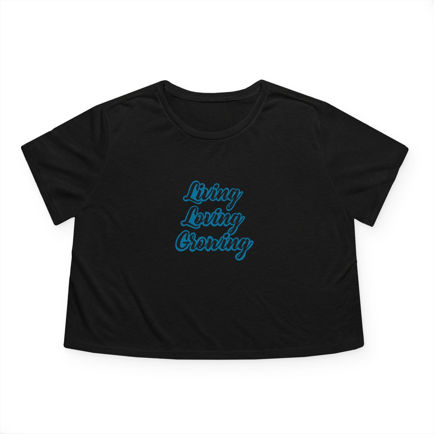 Living, Loving Grwoing Crop Tee