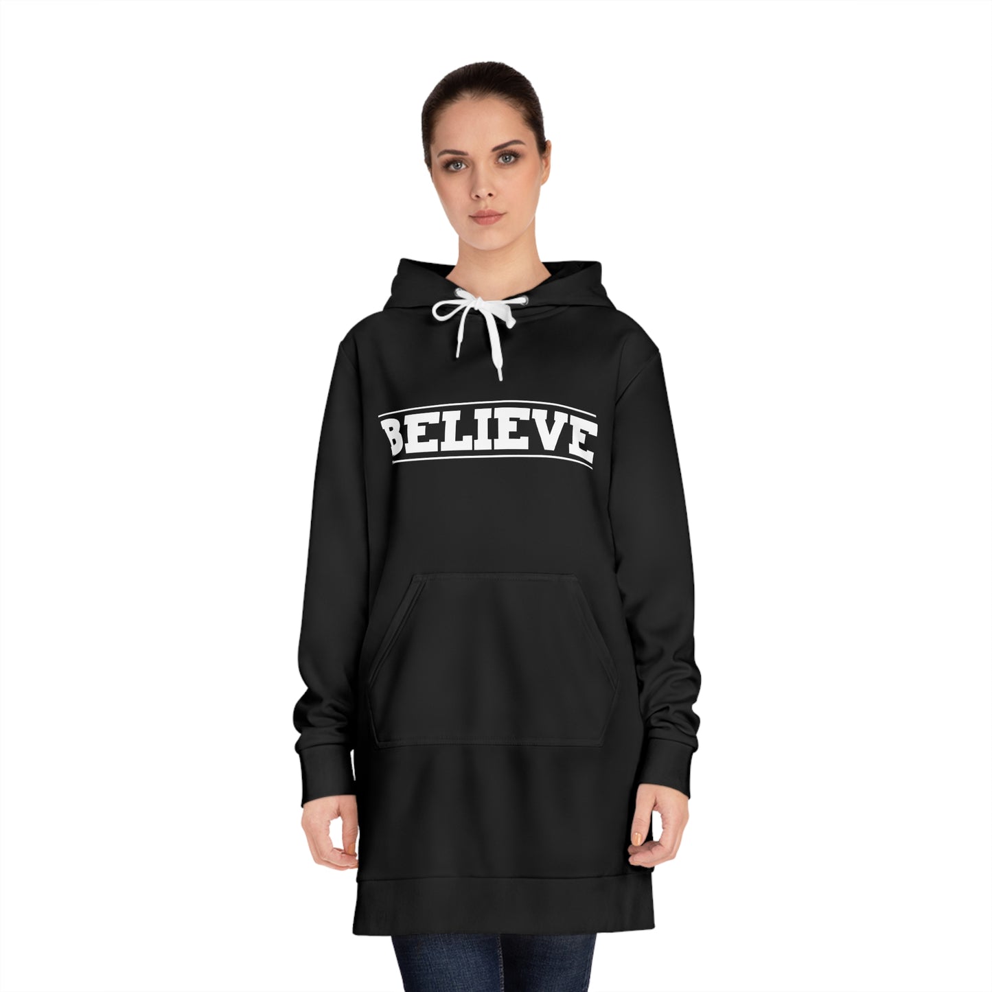 Believe Hoodie Dress