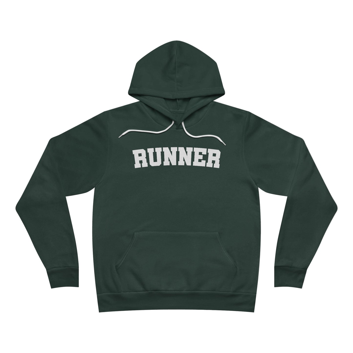 Runner Unisex Sponge Fleece Pullover Hoodie