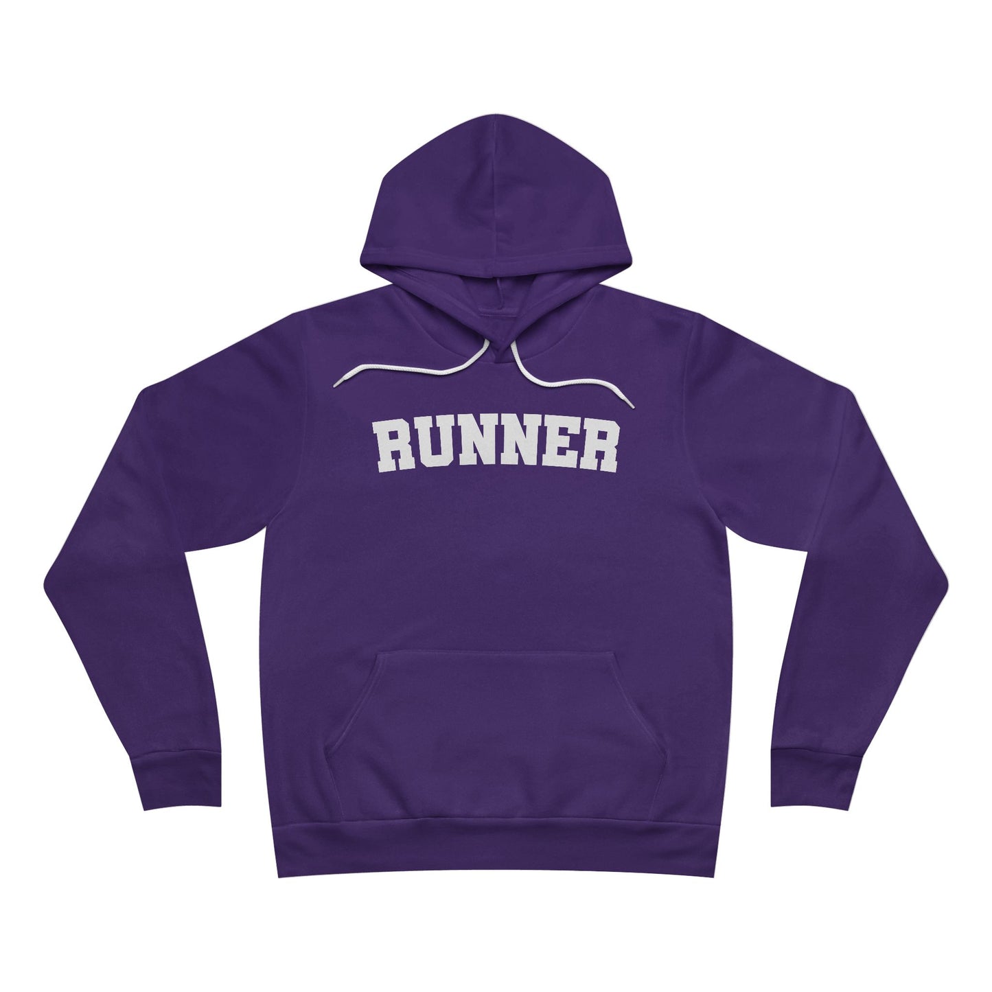 Runner Unisex Sponge Fleece Pullover Hoodie