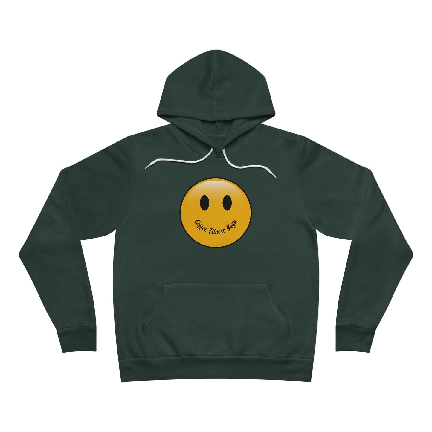 CFY Smiley Unisex Sponge Fleece Pullover Hoodie