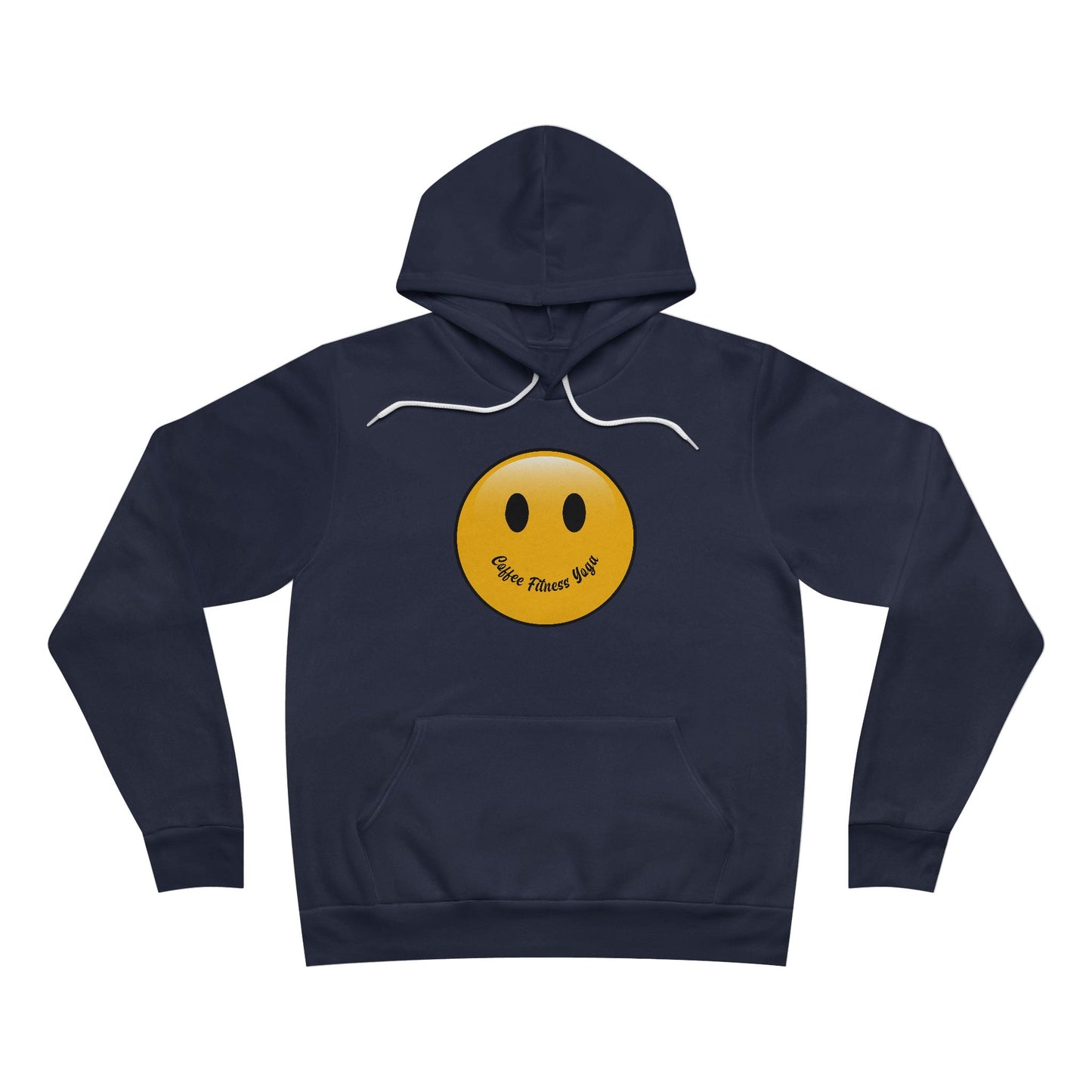 CFY Smiley Unisex Sponge Fleece Pullover Hoodie