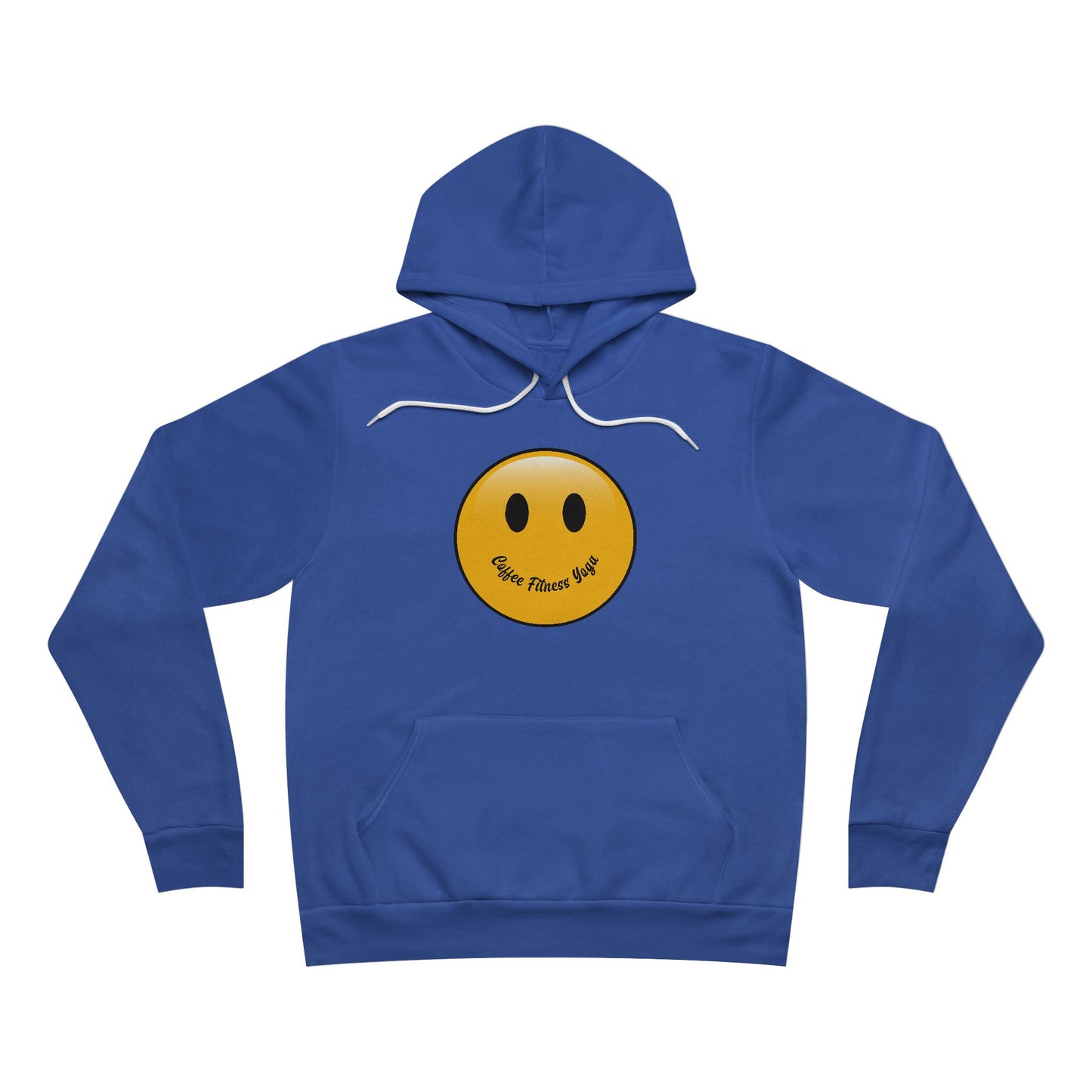 CFY Smiley Unisex Sponge Fleece Pullover Hoodie