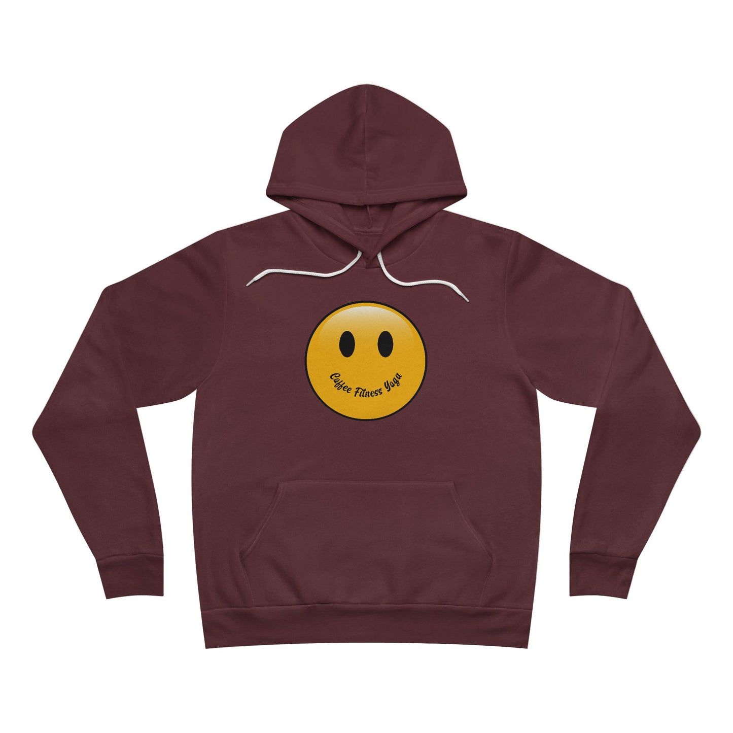 CFY Smiley Unisex Sponge Fleece Pullover Hoodie