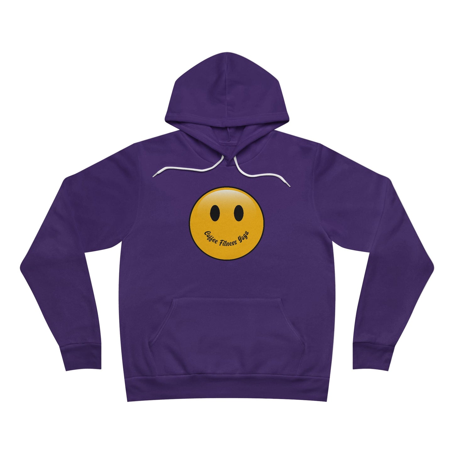 CFY Smiley Unisex Sponge Fleece Pullover Hoodie