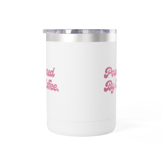 Powered By Coffee 15oz Coffee Mug Tumbler