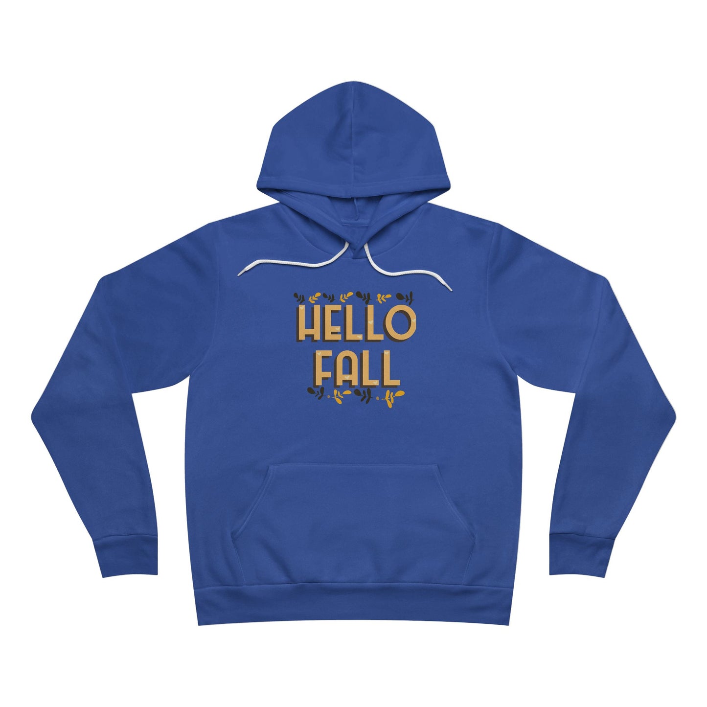 Hello Fall Sponge Fleece Pullover Hoodie