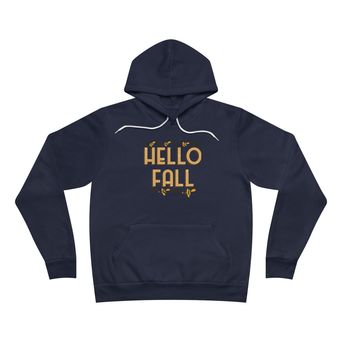 Hello Fall Sponge Fleece Pullover Hoodie
