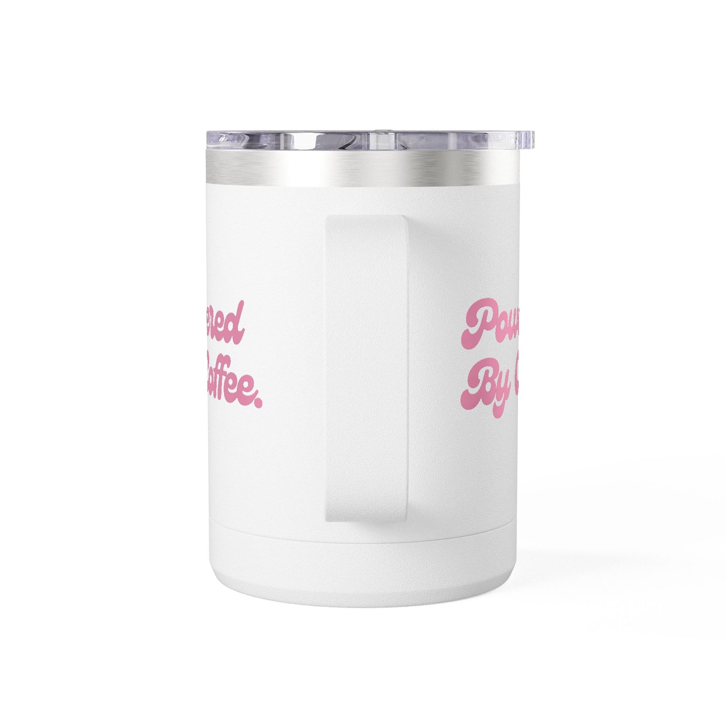 Powered By Coffee 15oz Coffee Mug Tumbler