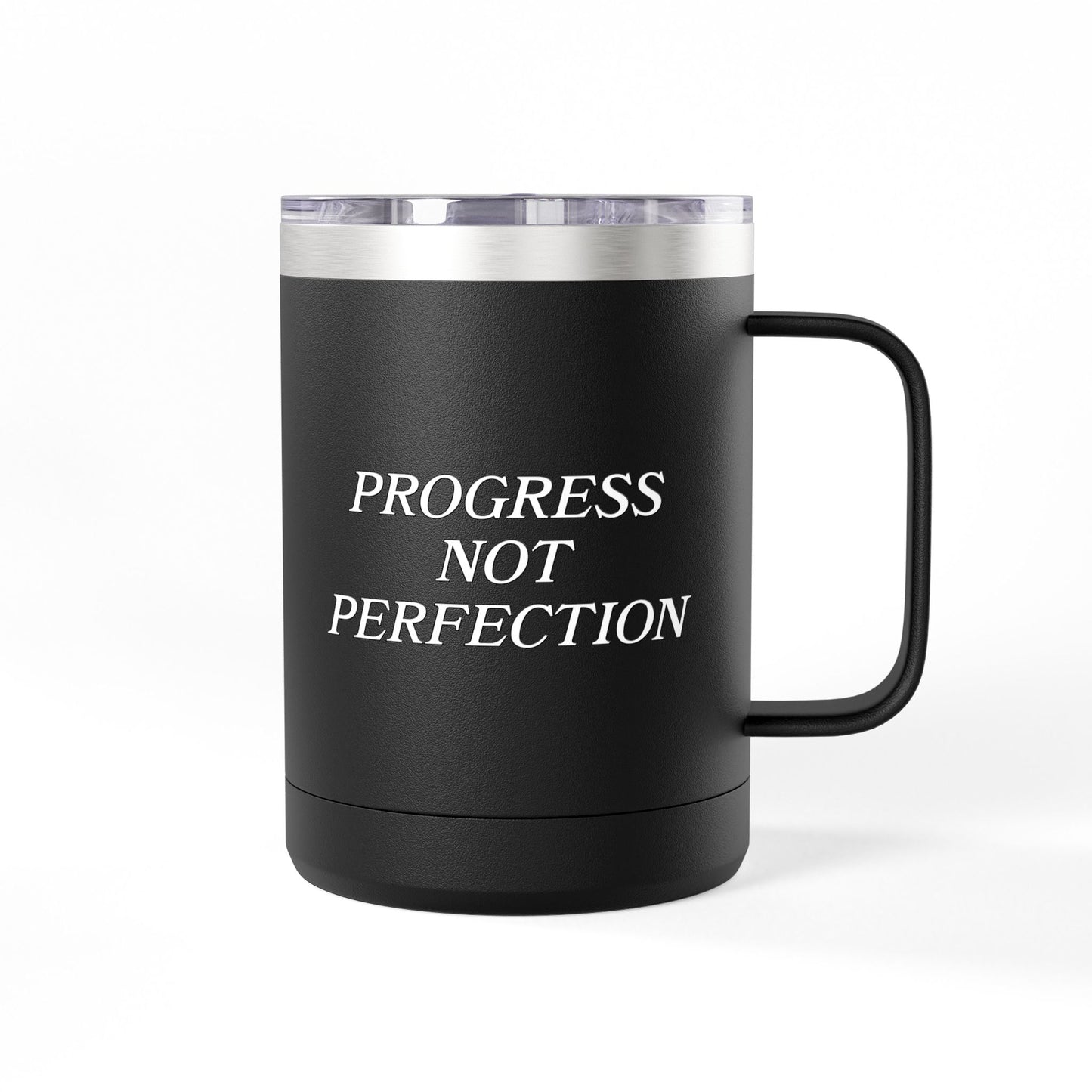 Progress Not Perfection 15oz. Coffee Mug Tumbler
