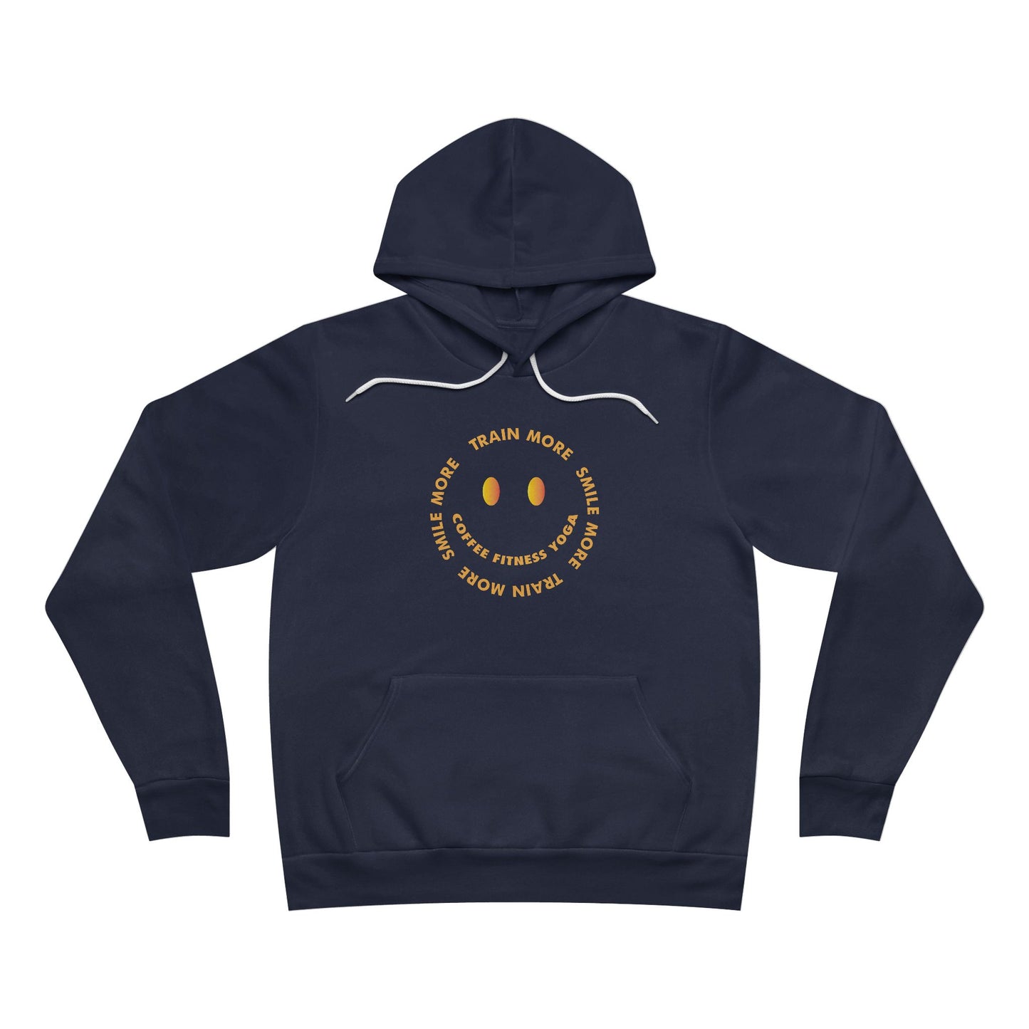 Train More Smile More Unisex Sponge Fleece Pullover Hoodie