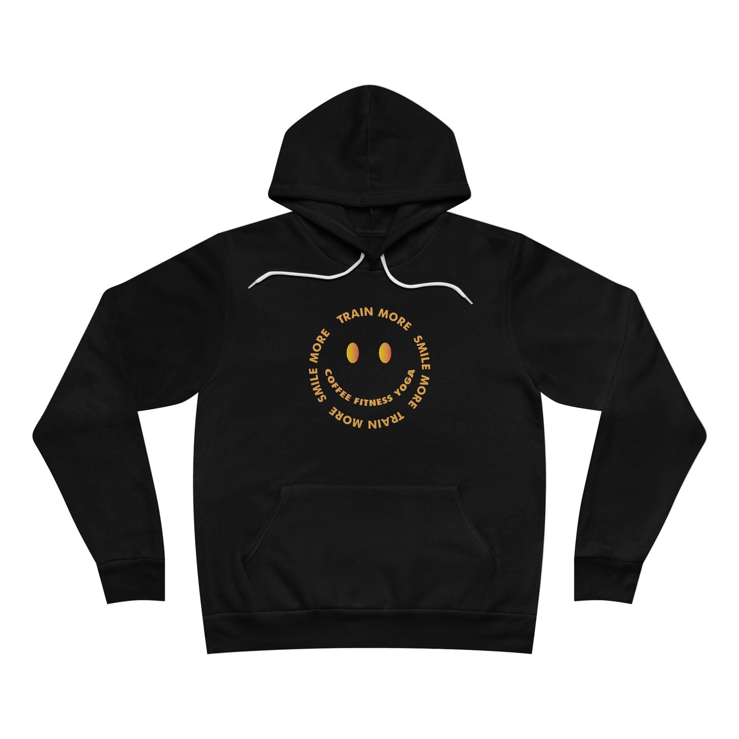 Train More Smile More Unisex Sponge Fleece Pullover Hoodie