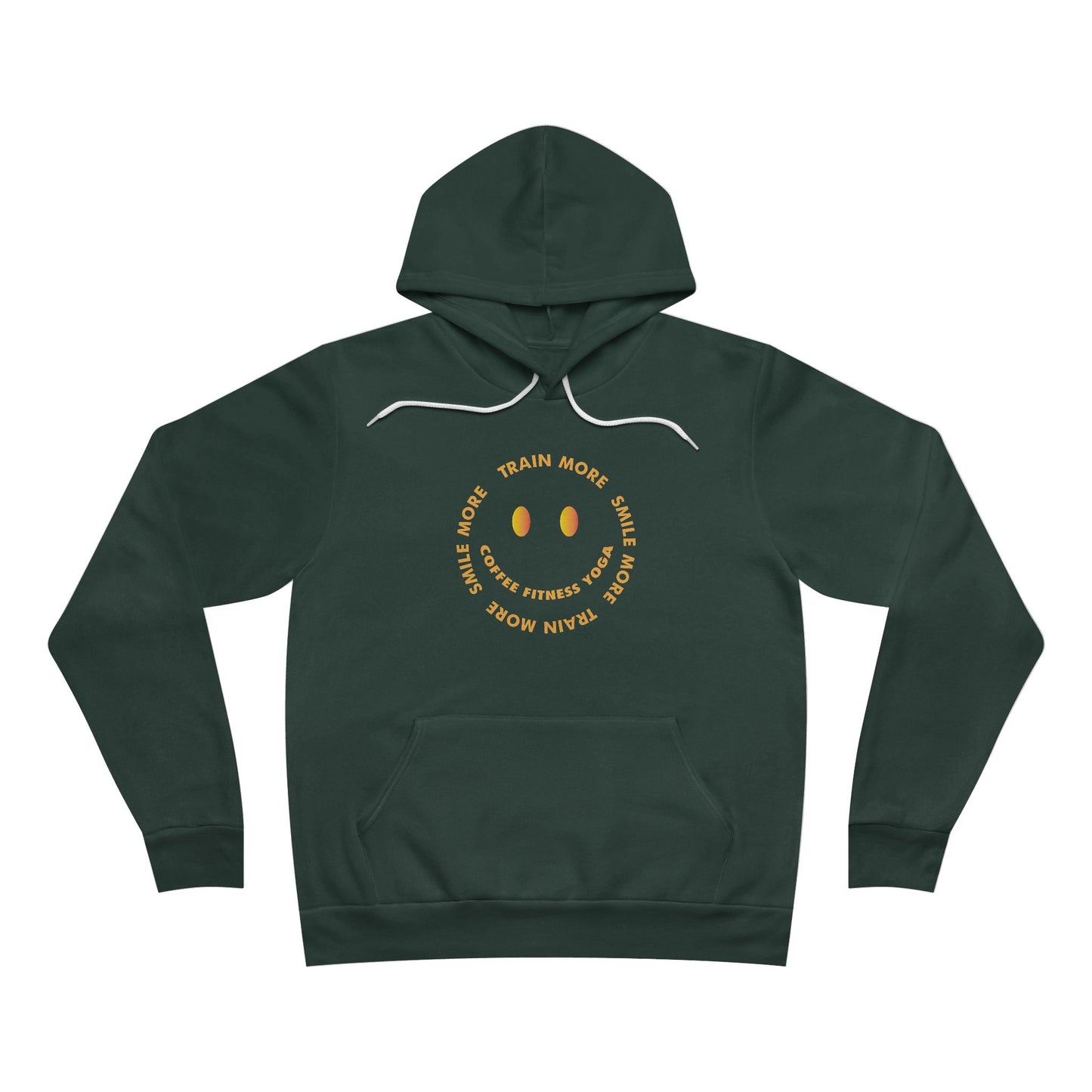 Train More Smile More Unisex Sponge Fleece Pullover Hoodie