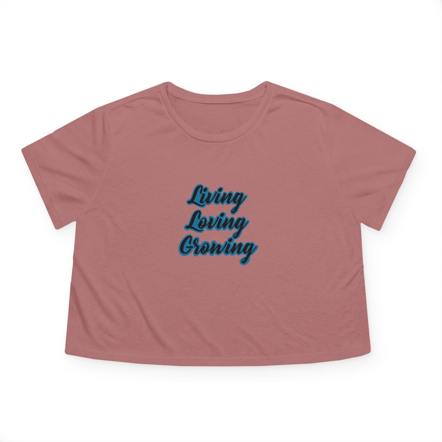 Living, Loving Grwoing Crop Tee