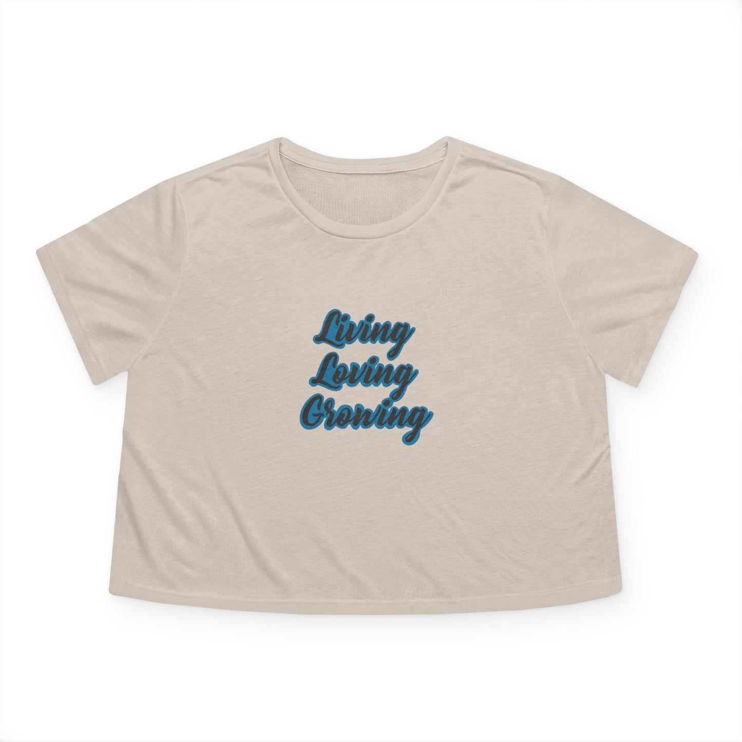 Living, Loving Grwoing Crop Tee