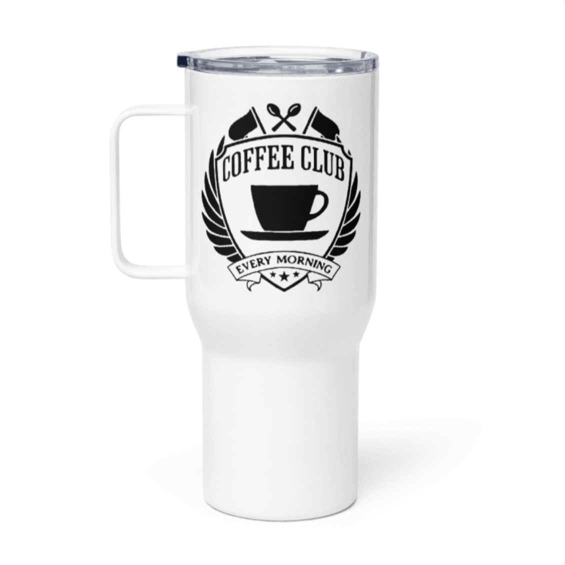 Coffee Club Travel Mug With Handle