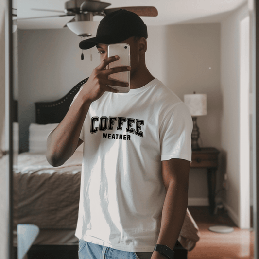 Coffee Weather - Unisex Heavyweight T-shirt for you