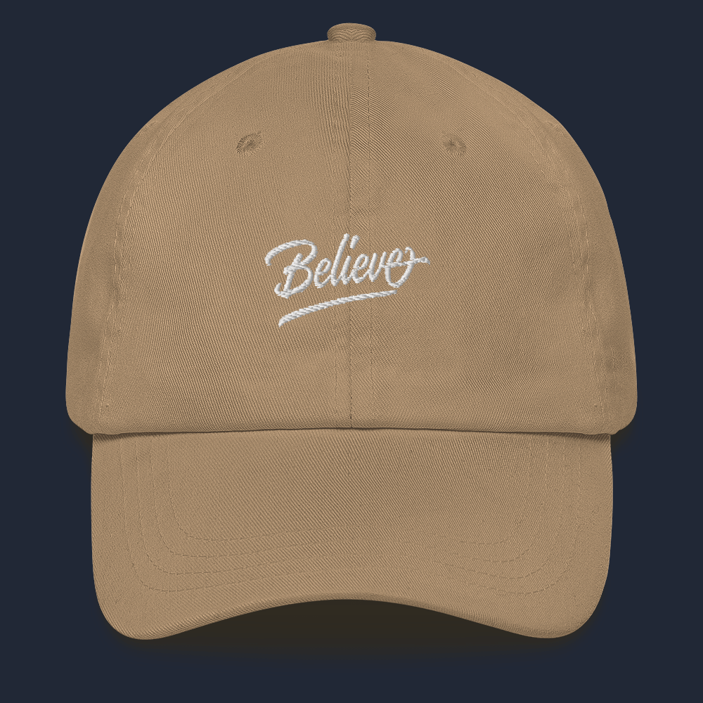 "Believe" Dad hat