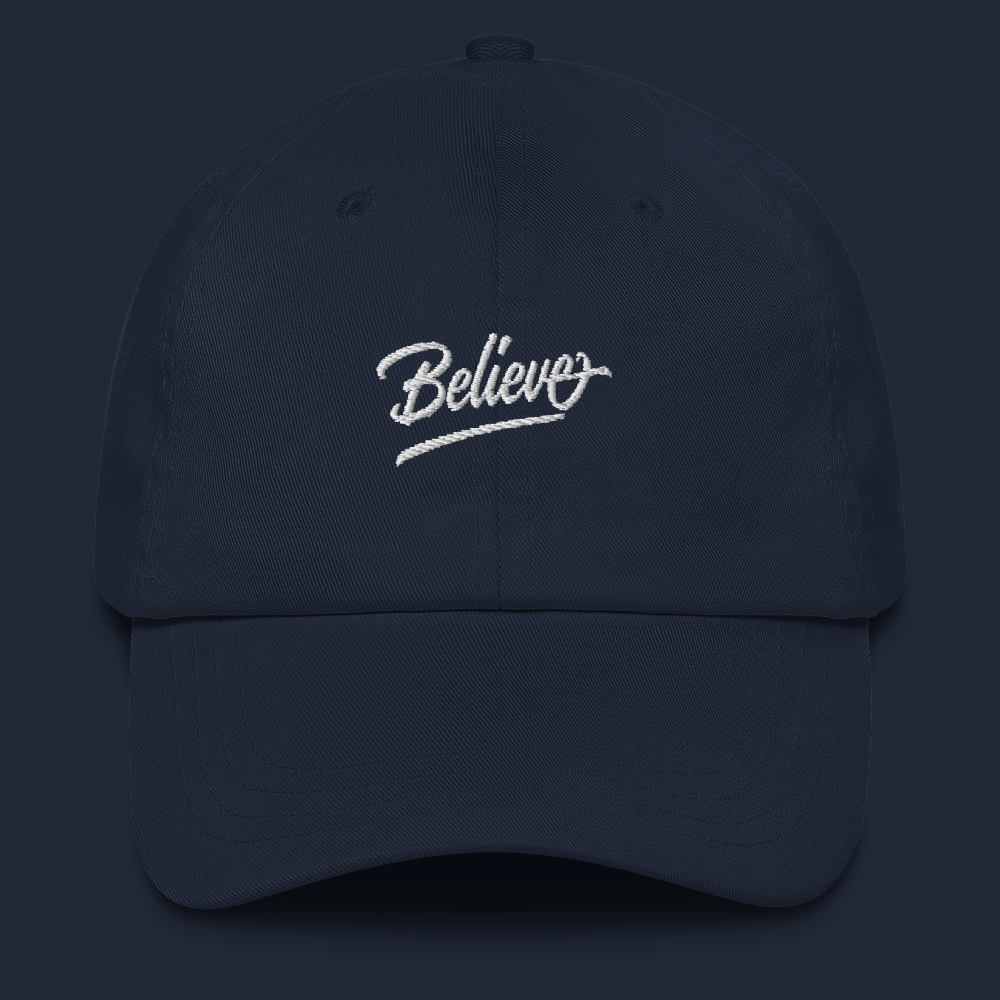 "Believe" Dad hat