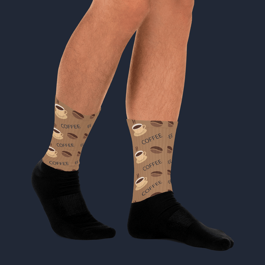 Coffee Sublimated Socks