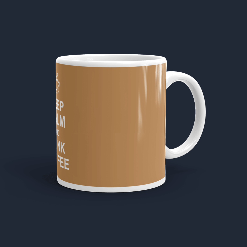 Keep Calm and Drink Coffee Coffee Mug Cute