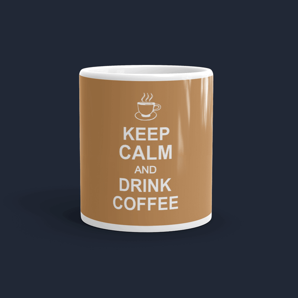 Keep Calm and Drink Coffee Customized Coffee Mug
