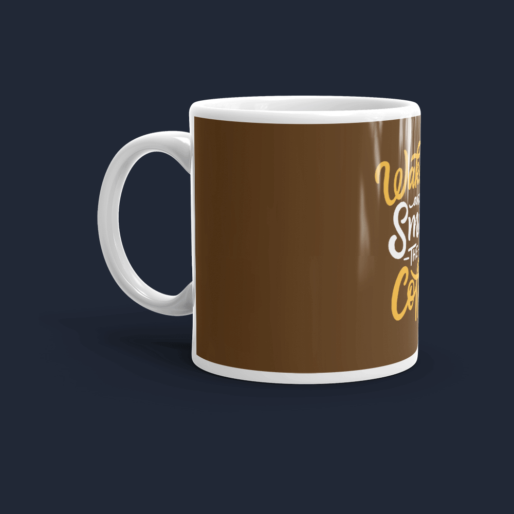 Wake Up and Smell the Coffee Coffee Mug Cute