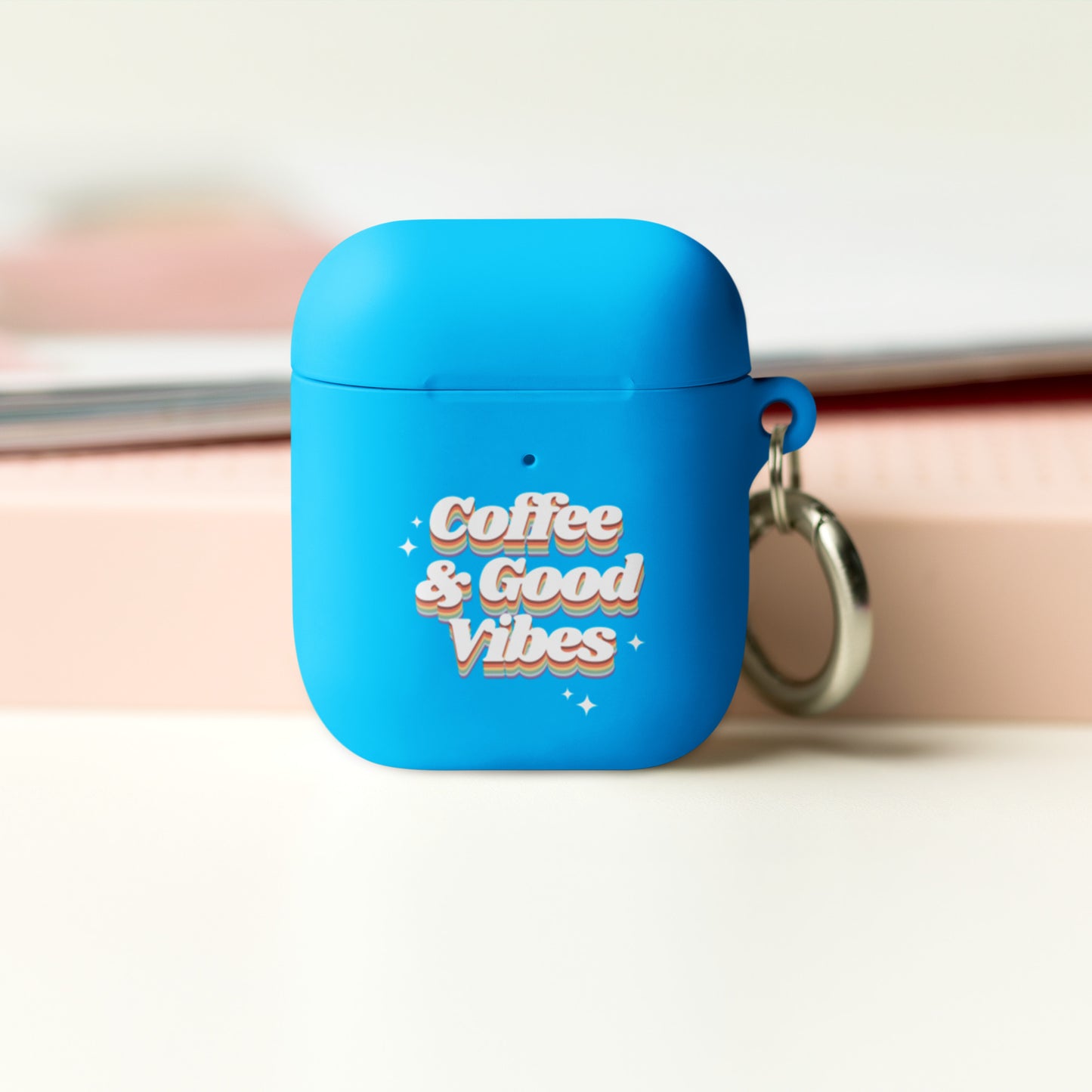 Coffee & Good Vibes AirPods case