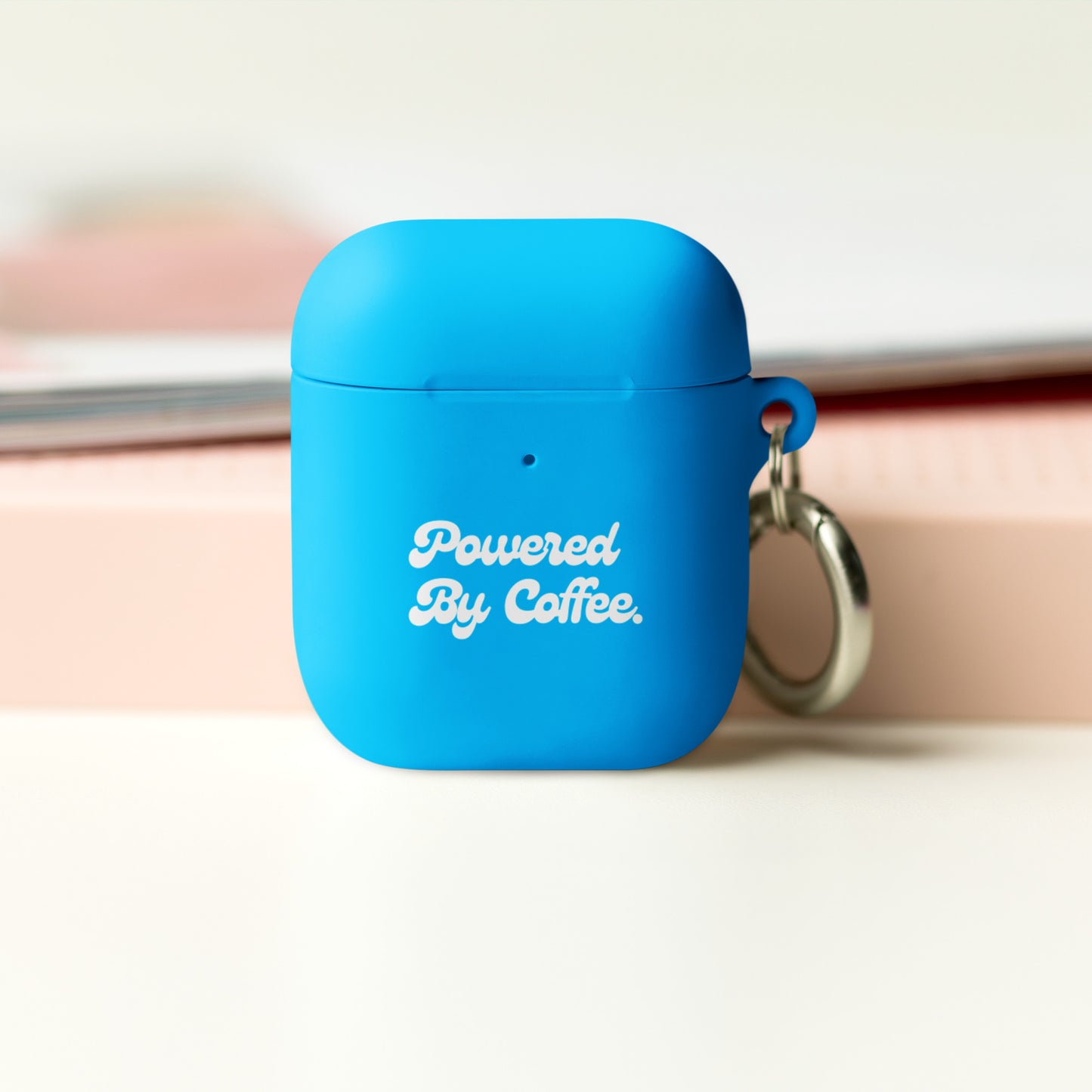 Powered By Coffee AirPods case (White)