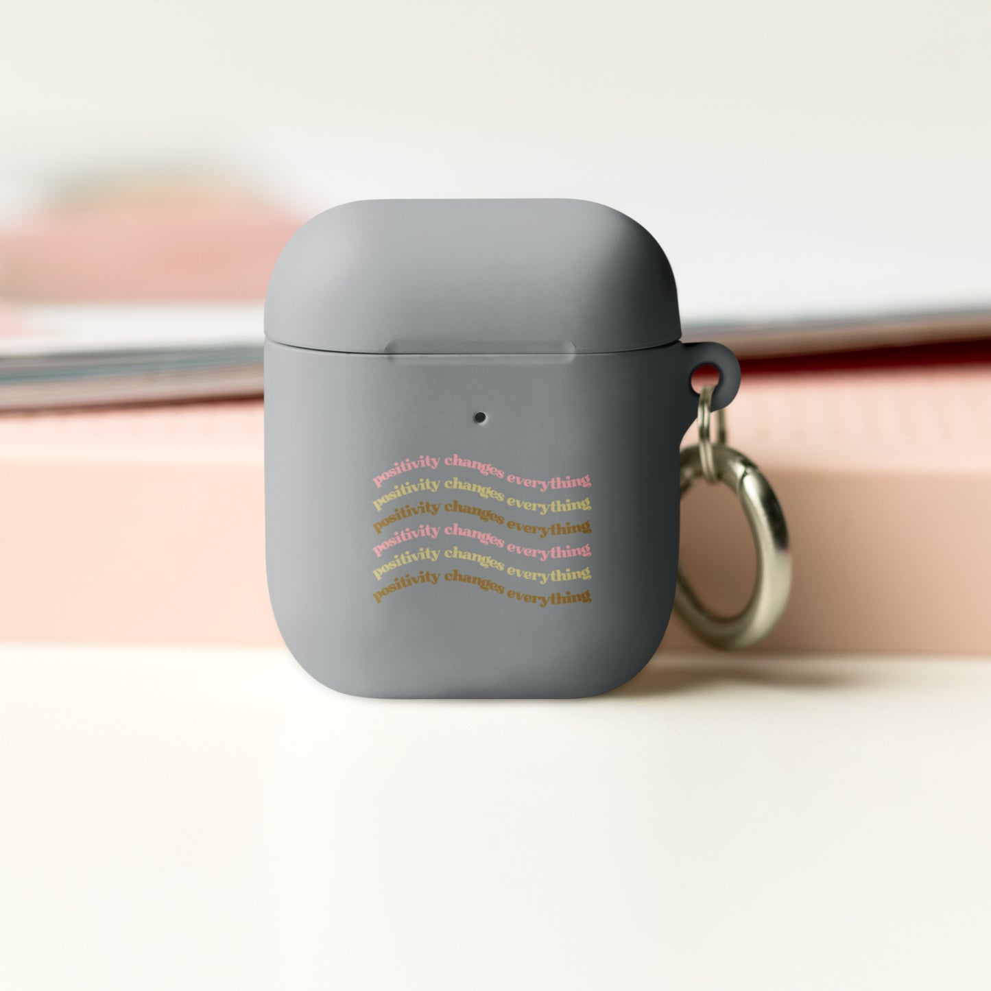 Positivity Changes Everything AirPods case (Neutral)