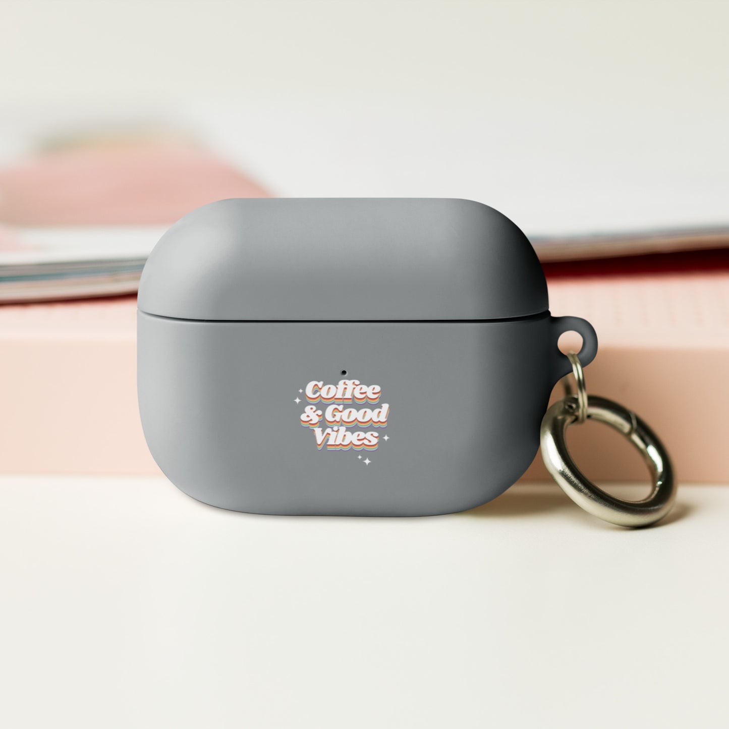 Coffee & Good Vibes AirPods case