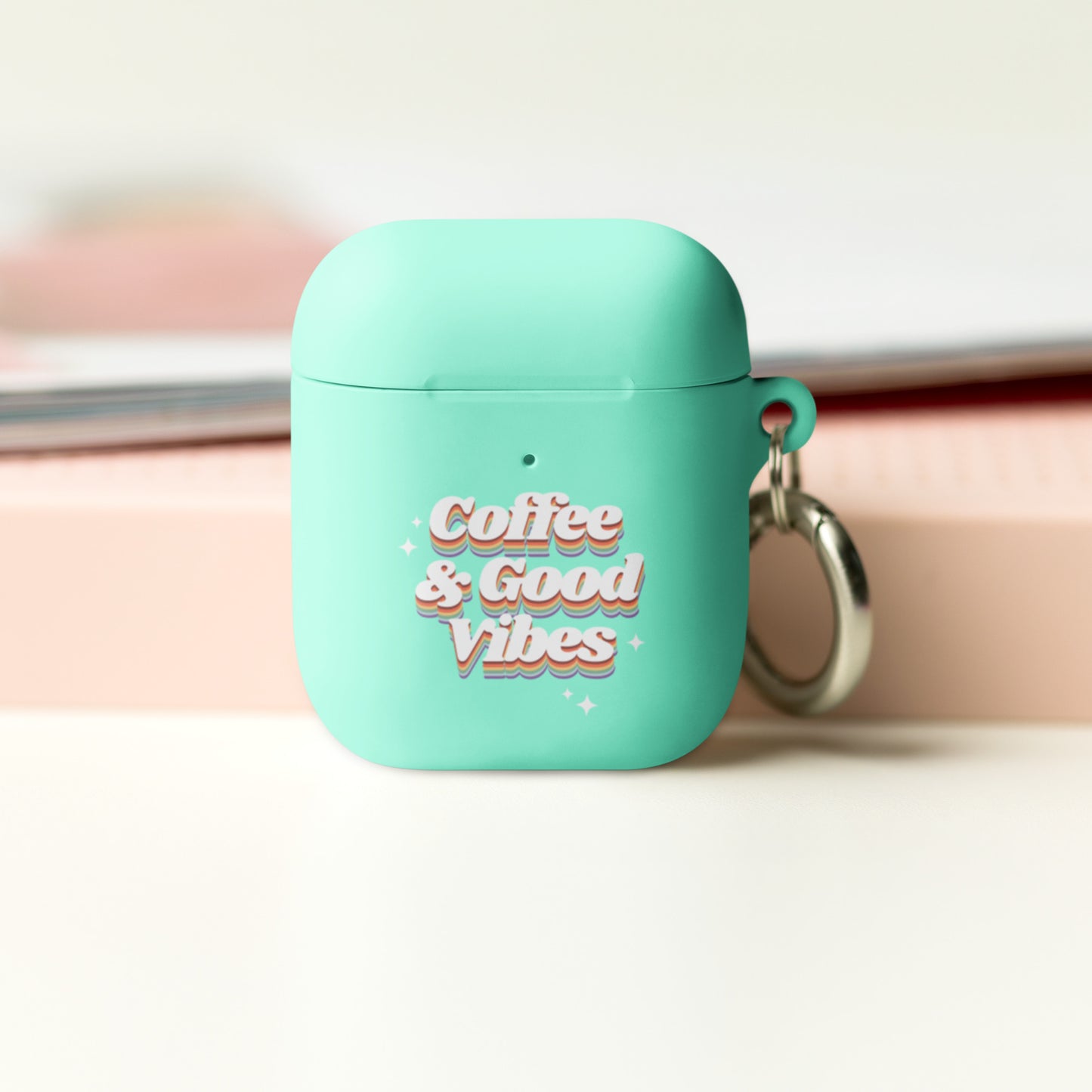 Coffee & Good Vibes AirPods case