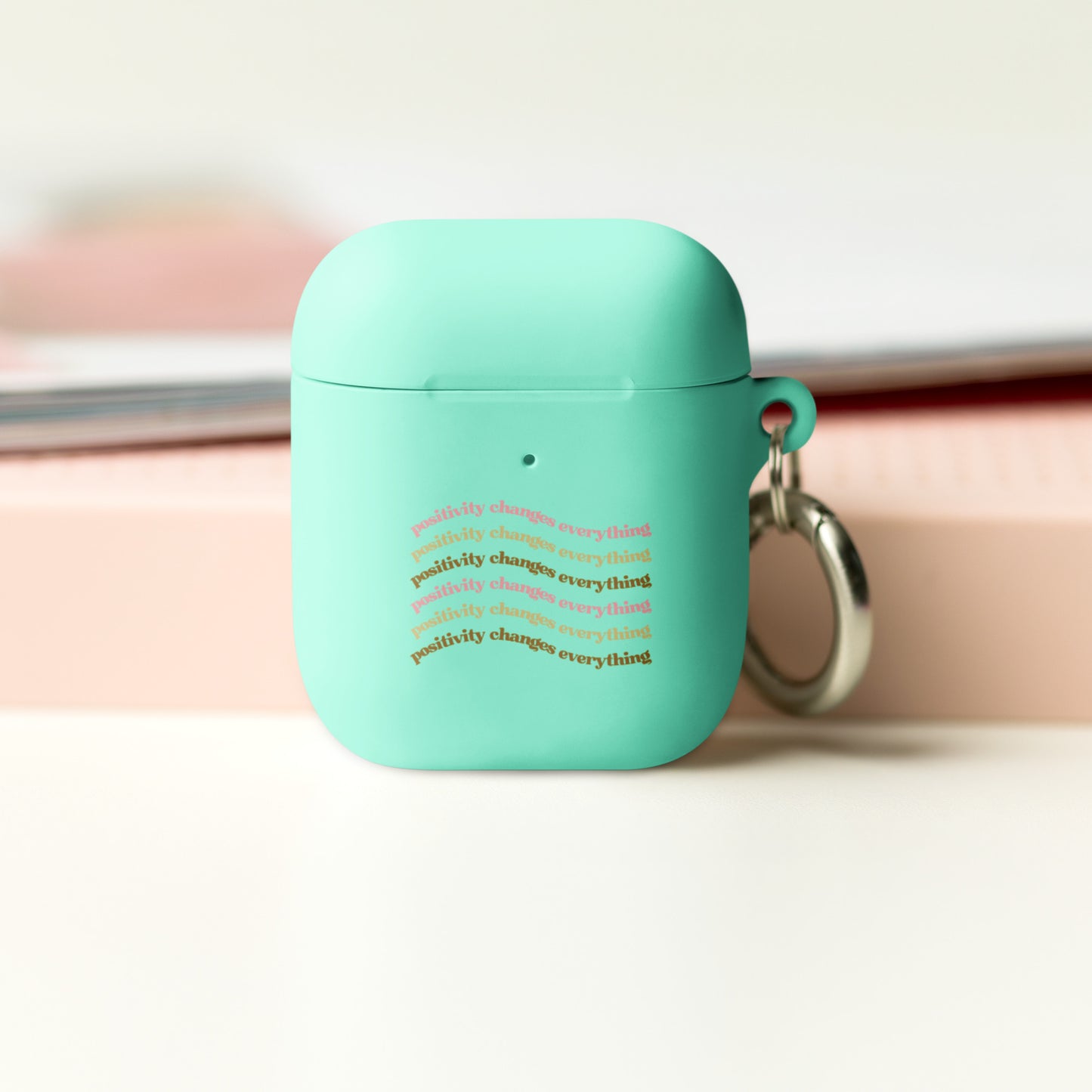 Positivity Changes Everything AirPods case (Neutral)
