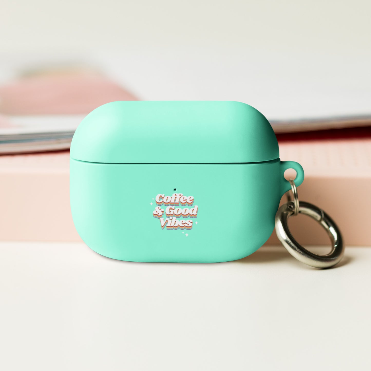 Coffee & Good Vibes AirPods case