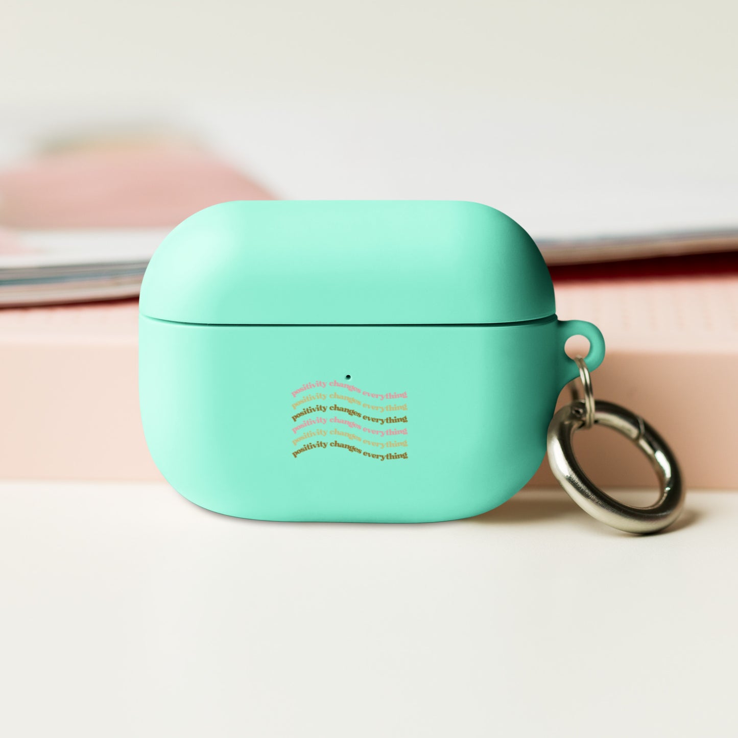 Positivity Changes Everything AirPods case (Neutral)
