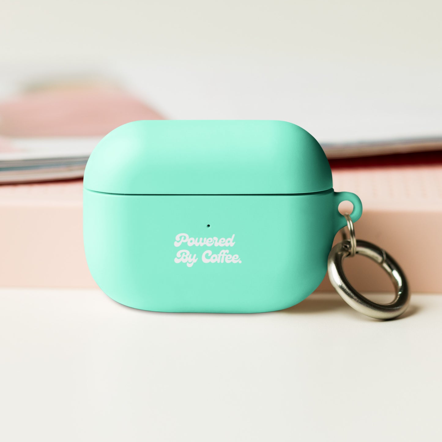 Powered By Coffee AirPods case (White)