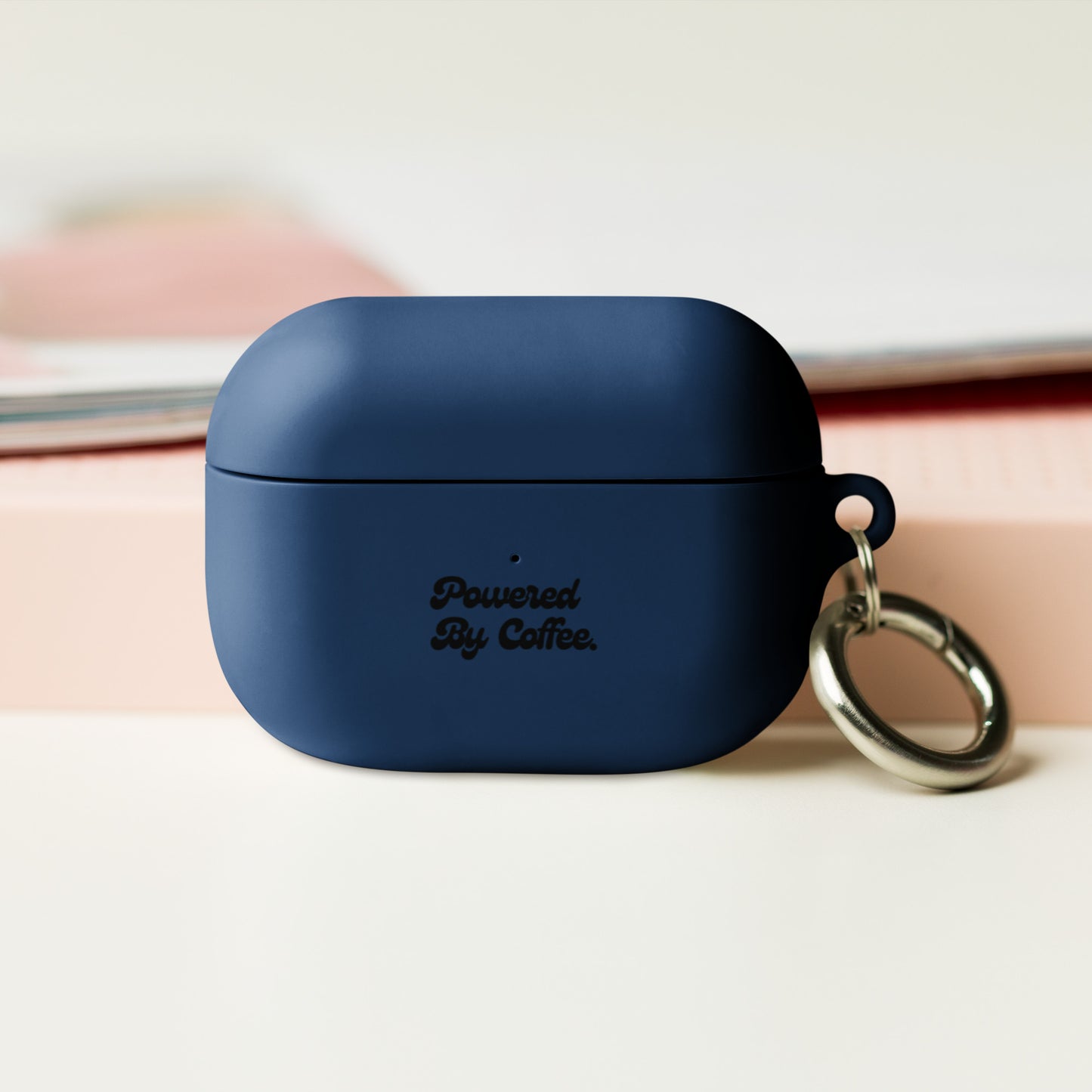 Powered By Coffee AirPods case (Black)