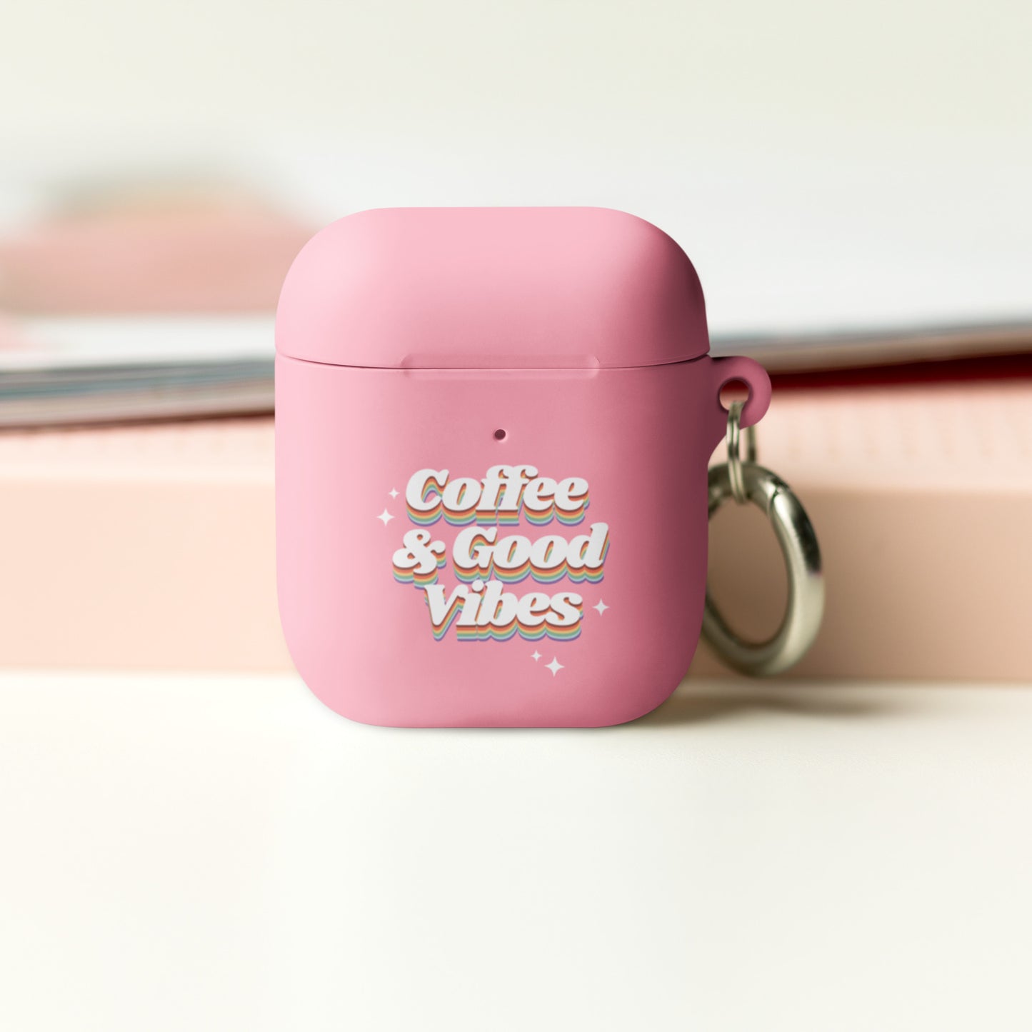 Coffee & Good Vibes AirPods case