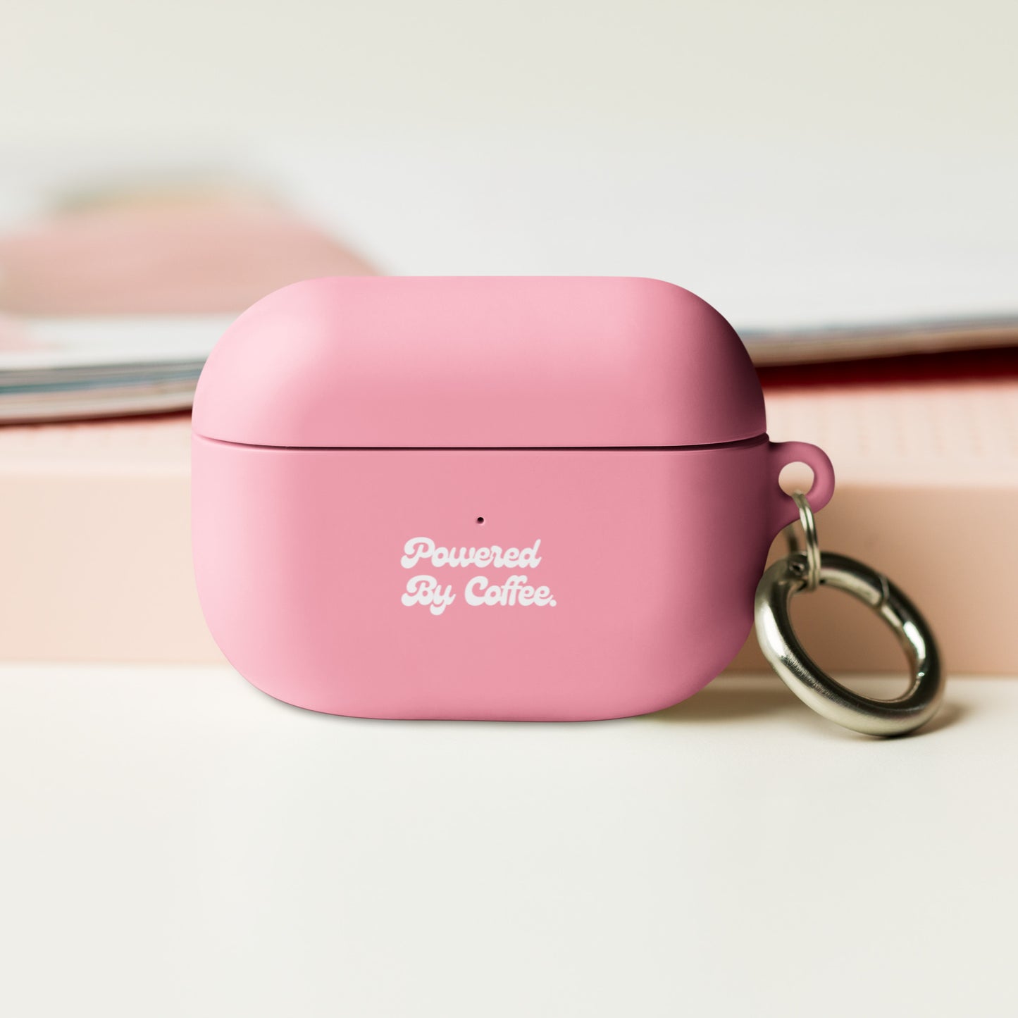 Powered By Coffee AirPods case (White)