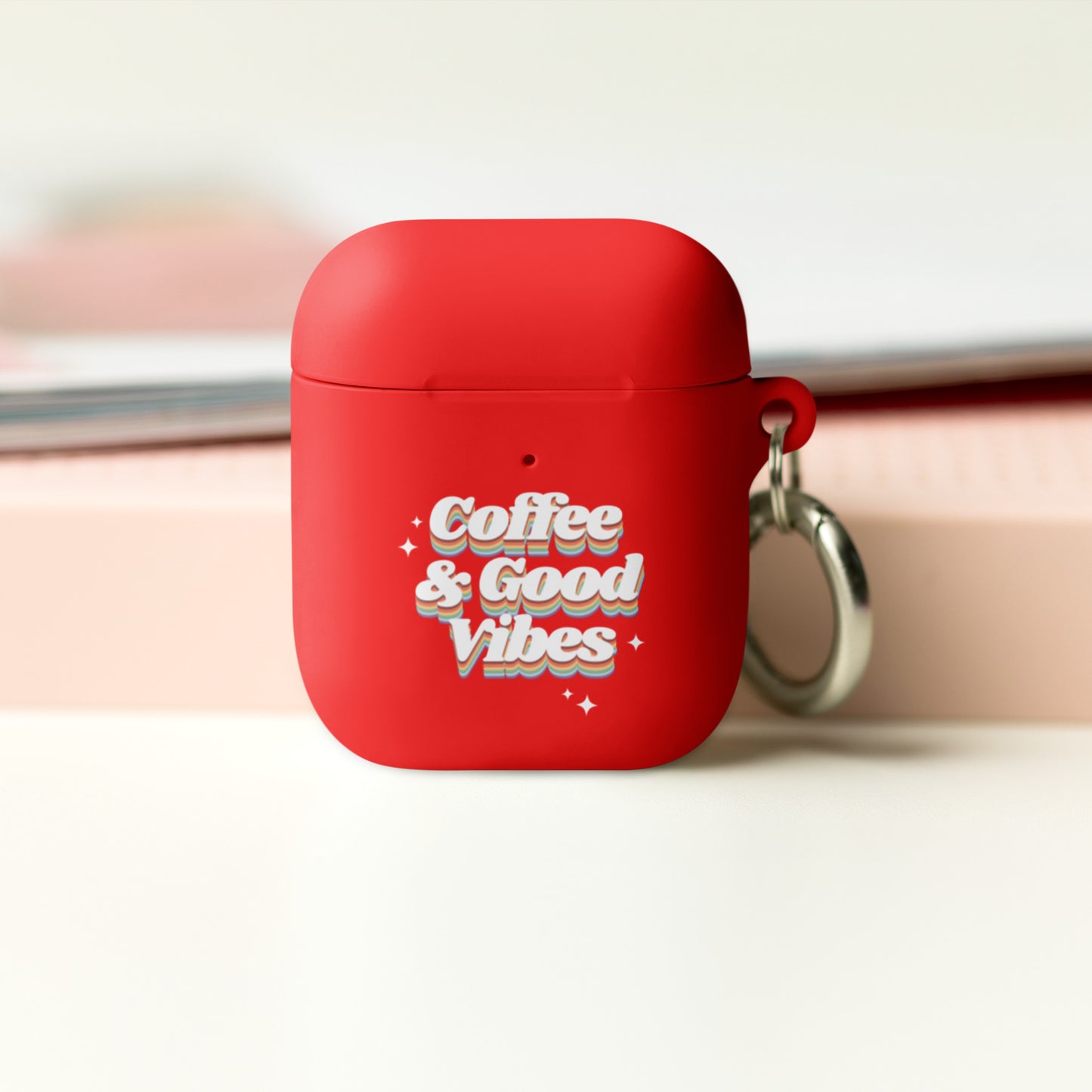 Coffee & Good Vibes AirPods case