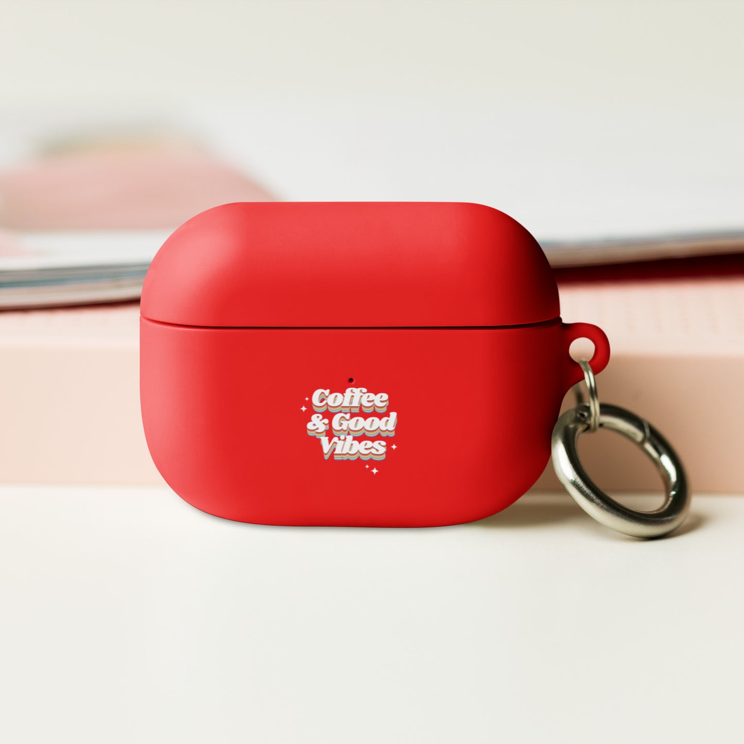Coffee & Good Vibes AirPods case