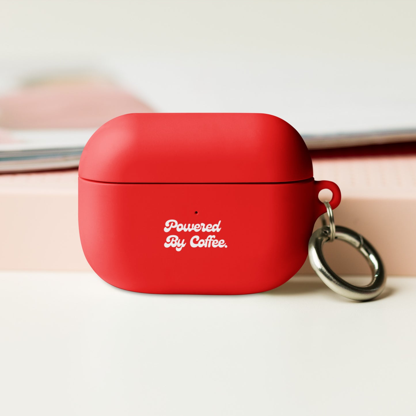 Powered By Coffee AirPods case (White)